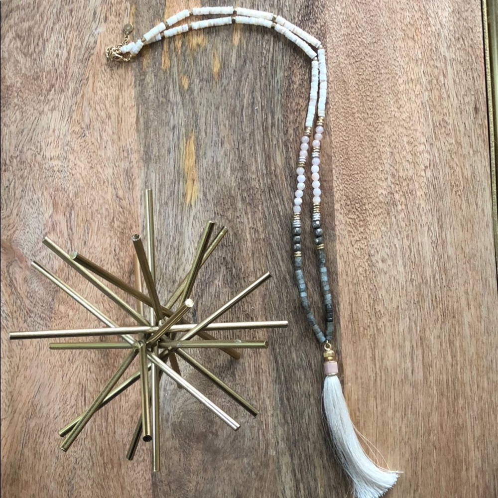 Stella and Dot Antonia Tassel Necklace